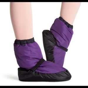 NEW Dance Warmup Shoes - Purple Only